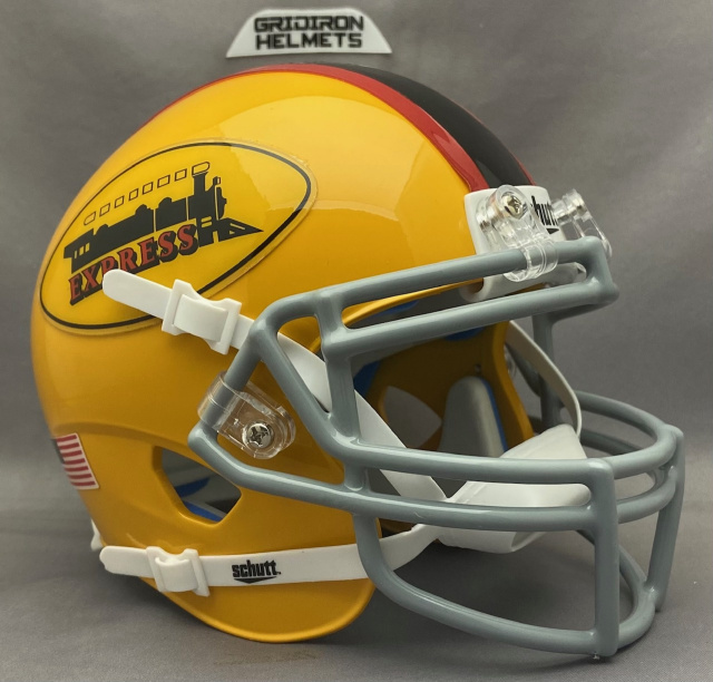 Jacksonville Express 1975 mini football helmet