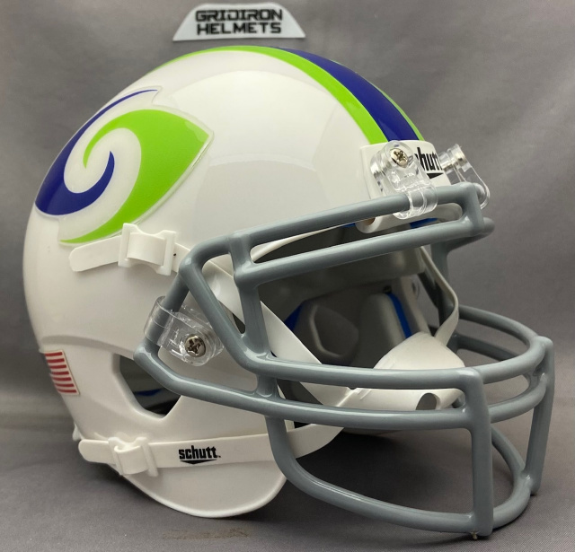 Portland Storm 1974 mini football helmet